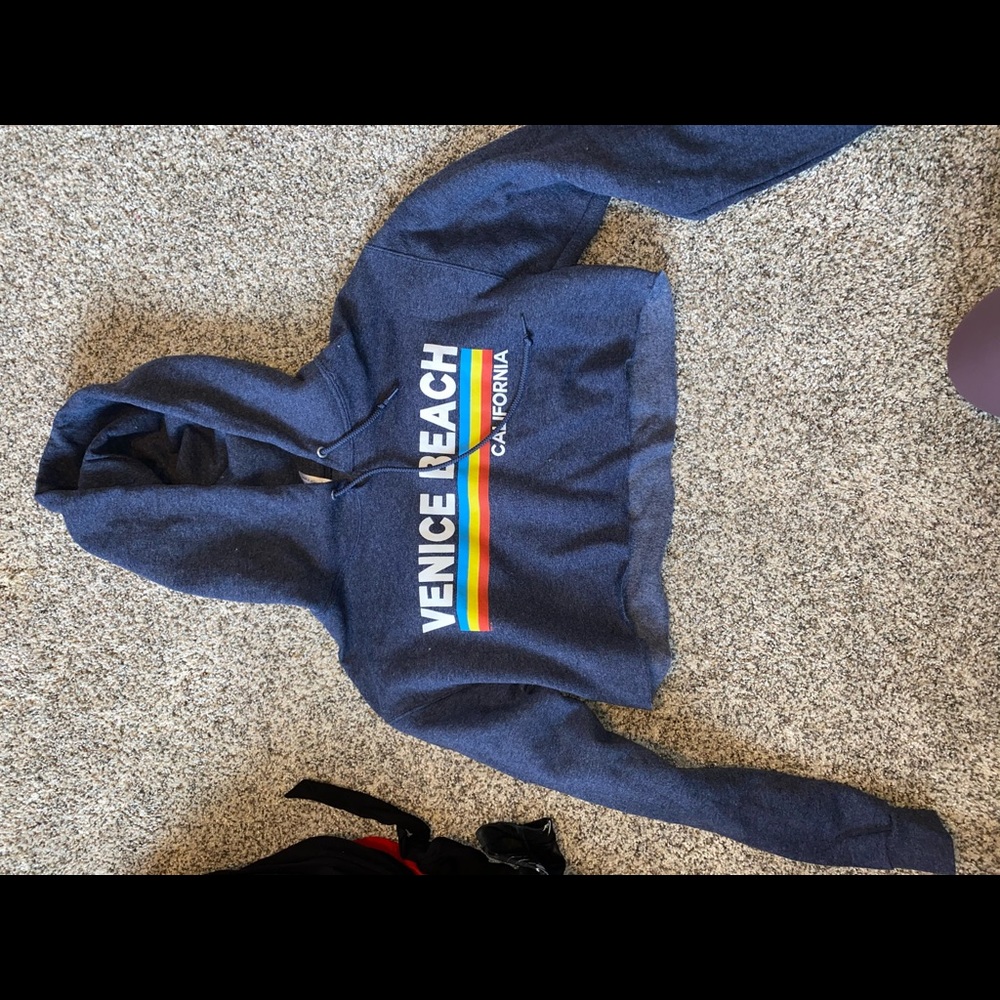 Cropped hoodie